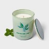 12oz Jar Candle with Lid Sugarcane and Mint - Room Essentials™ - 3 of 3