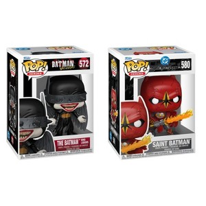 Funko Pop! 2 Pack Dark Multiverse: Batman Who Laughs #572 & Saint Batman #580 - 1 of 4