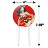 Wonder Woman Character Acrylic Cake Topper - 2 of 4