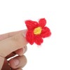 Unique Bargains Wool Yarn Flower Shoelace Charms 1 Pair - 3 of 4
