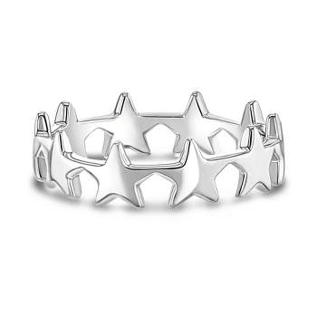 Girls' Star Band Sterling Silver Ring - In Season Jewelry