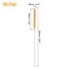 Unique Bargains Long Handle Wire Bristles Bottle Straw Cleaning Brushes 10 Pcs - 2 of 4