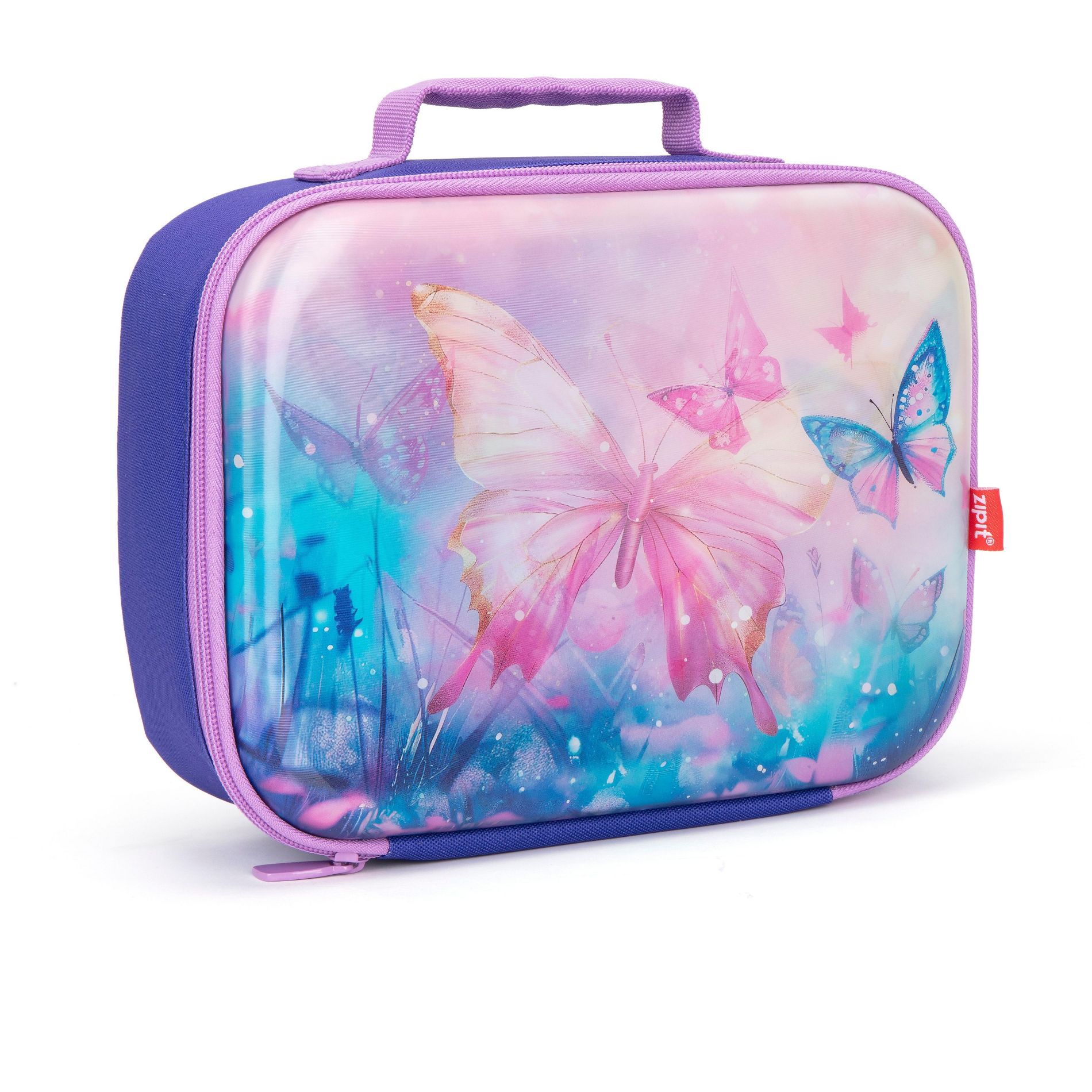 ZIPIT 3D Butterflies Lunch Bag for Girls