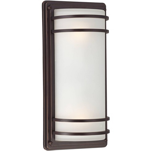 Avery Home Lighting Bayland 3-Light Outdoor Bronze Wall Light