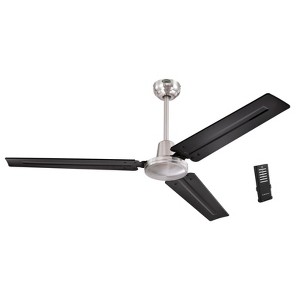 Westinghouse - Jax Indoor Ceiling Fan -  Brushed Nickel Black - 56 in. - 1 of 1