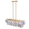 Artcraft Lighting Globo 8 - Light Island Pendant Light in  Brass - 3 of 4