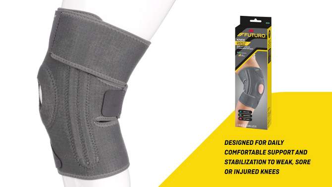 FUTURO Comfort Fit Stabilizing Knee Support, 2 of 15, play video