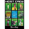 Men's Rick And Morty Featuring The Heist Crew T-Shirt - 2 of 4