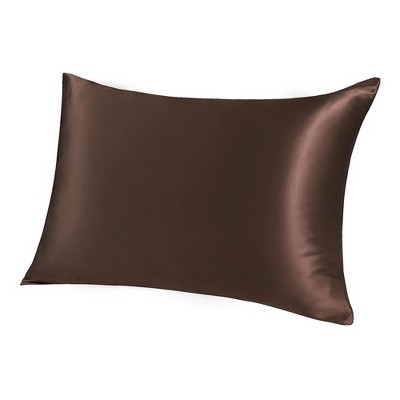PiccoCasa Both Side 19 Momme Silk Pillowcase with Zipper for Hair and Skin 1 Pc