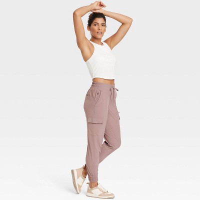 All In Motion Women's Flex Woven Cargo Joggers UPF 50+ Sports Quick - Picture 19 of 33