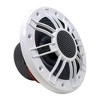 BLUAVE M7.0CX3-W 7" Marine Coaxial Speakers With MG70 Marine Grills In White - 3 of 4