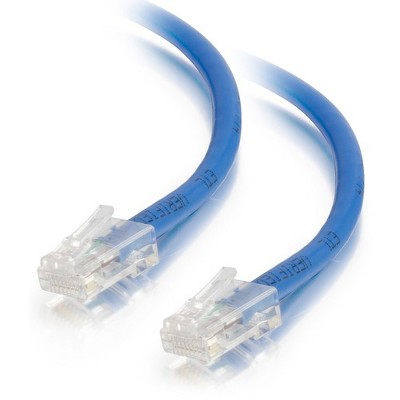 C2G 7ft Cat5e Non-Booted Unshielded Network Patch Ethernet Cable - Blue - Category 5e for Network Device - RJ-45 Male - RJ-45 Male - 7ft - Blue