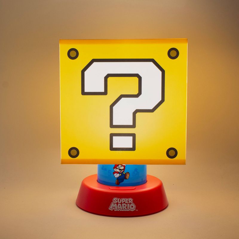 Mario Block LED Lamp (Includes LED Light Bulb) - Nintendo, 2 of 7