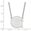 Black Bow Jewelry Sterling Silver Georgetown Hoyas NCAA Necklace 18 Inch - 2 of 4