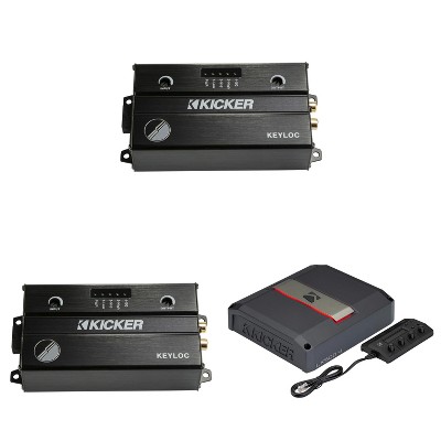 Kicker LX500.4 , (2) KISL , 4-Channel Amplifier - 4x125 Watts Full Range Class-D Amp (51LX5004)