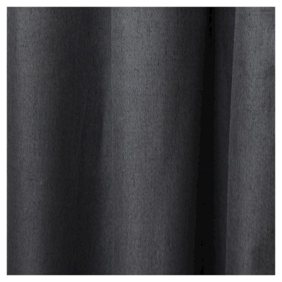 'Windsor Light Blocking Blackout Curtain Panel Charcoal (42''x95'') - Eclipse , Grey'