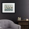 Trademark Fine Art -Norman Wyatt 'Shore Birds I' Matted Framed Art - 3 of 3