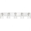 Livex Lighting Cityview 5 - Light Vanity in  Polished Chrome - 4 of 4