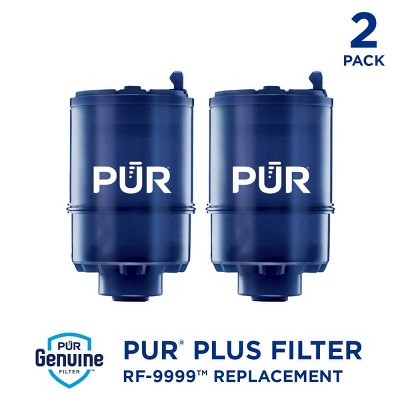 PUR PLUS Blue 2-Pack Replacement Faucet Water Filters