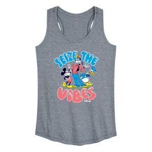 Women's - Disney - Seize Vibes Graphic Racerback Tank - 1 of 4