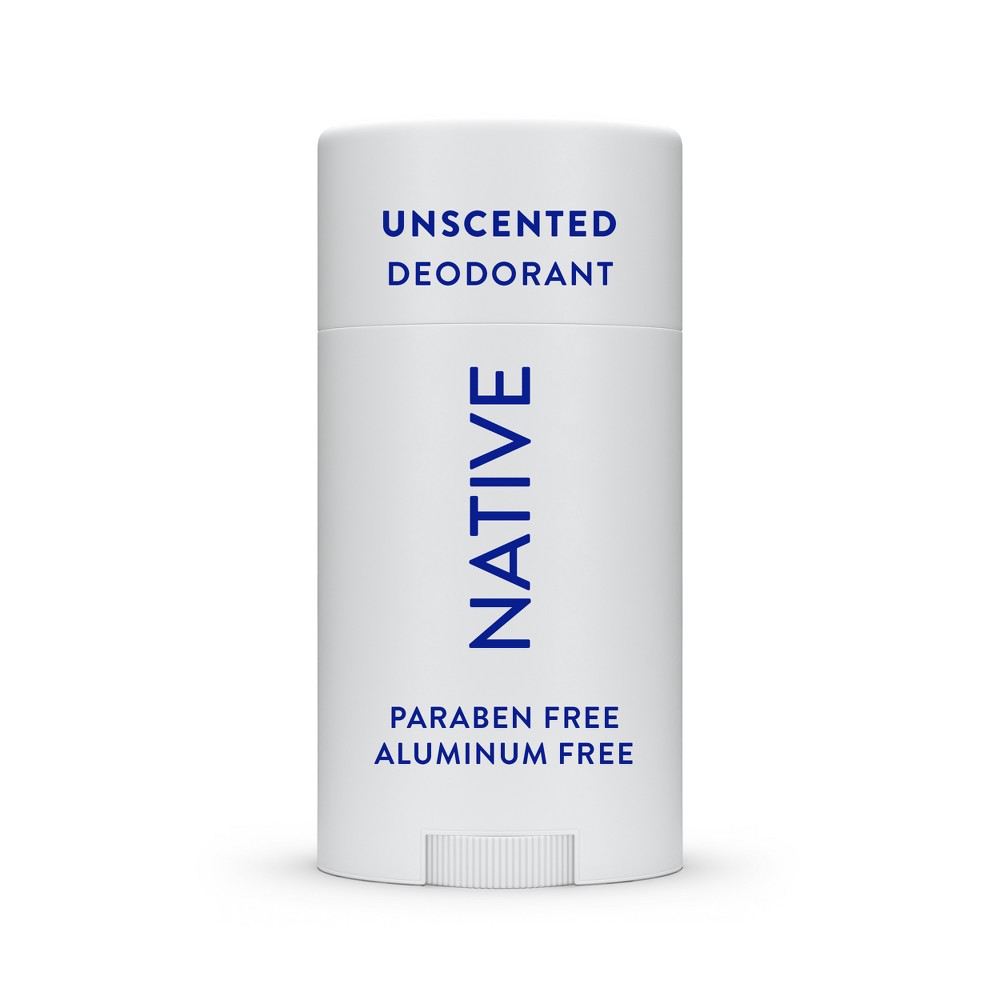 Photos - Deodorant Native  - Unscented - Aluminum Free - 2.65oz 