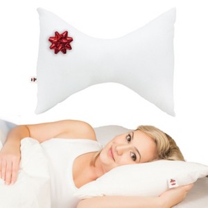 Core Products Bowtie Pillow- Neck & Head Support For Side & Back Sleeping - 1 of 4