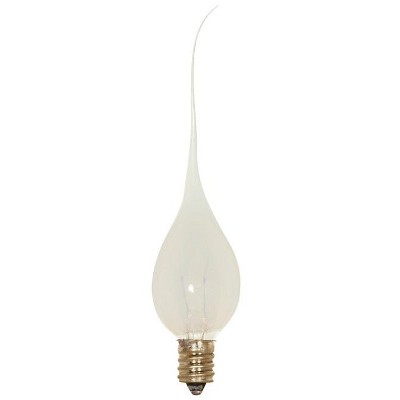 Satco - Decorative - Incandescent Bulb - E12 (Candelabra) - Warm White - 5 W - C7 - 2 Pack - Case of 12