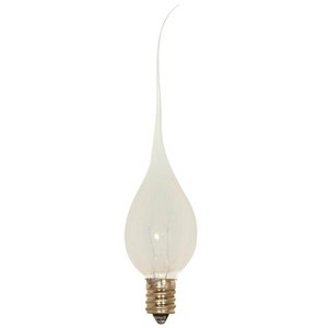 Satco - Decorative - Incandescent Bulb - E12 (Candelabra) - Warm White - 5 W - C7 - 2 Pack - Case of 12 - 1 of 1