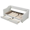 NicBex Twin XL to King Size Upholstered Daybed with 2 Drawers for Bedroom,Living Room,Apartment - 4 of 4