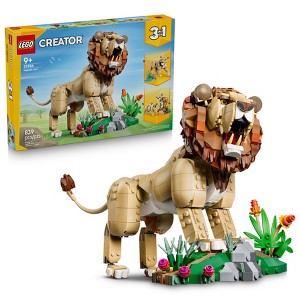 LEGO Creator 3 en 1 Animales Salvajes: León Majestuoso 31386