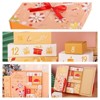 2025 Christmas Countdown Calendar 24 Day Surprise Gift Box Christmas Treasure Box Empty Box, Christmas Countdown Calendar can be filled - 4 of 4