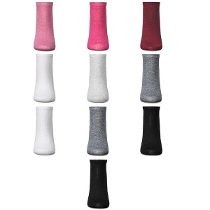 Memoi Solid Lowcut Sock 10 Pair Pack - 1 of 2