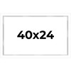 PosterPalooza | Modern Shadow Box 1" Depth White Picture Frame - UV Acrylic, Backing Board, Hanging Hardware - 2 of 4