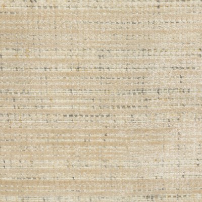 Hand-Tufted Ivory and Beige Wool Runner Rug 2.6x8