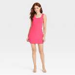 Women's Sleeveless Ribbed Bodycon Dress - A New Day™