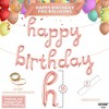 KatchOn, Happy Birthday Balloon Rose Gold - 16 Inch | Rose Gold Happy Birthday Sign, Rose Gold Happy Birthday Decorations for Women - 4 of 4