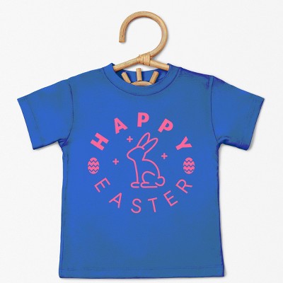 The Juniper Shop Happy Easter Eggs Toddler Short Sleeve Tee