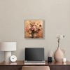Art Remedy Burgundy Flower Afternoon Floral Glam Art Framed - 3 of 4