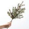 21"H Sullivans Artificial Christmas Cedar Pine Pinecone Pick, Green, Indoor Christmas Decor - 3 of 3