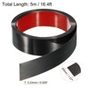 Unique Bargains Self-Adhesive Stainless Steel Mirror Finish Peel and Stick Wall Trim - 2 of 4