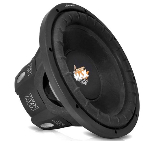 Lanzar Maxp64 Pro Compact 6.5 Inch Round 600 Watt Powerful Performance 4 Vehicle Truck Car Subwoofer Audio System (single Subwoofer) :