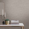 Silk Texture Ecru Grey Neutral Plain Paste the Wall Wallpaper - 2 of 4