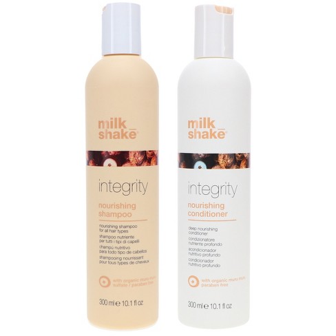 hovedsagelig mønt Link Milk_shake Integrity Nourishing Shampoo 10.1 Oz & Integrity Nourishing  Conditioner 10.1 Oz Combo Pack : Target