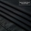 Shower Curtain, Hotel Quality Waffle Weave Textured Fabric Shower Curtains for Bathroom Washable - 3 of 4