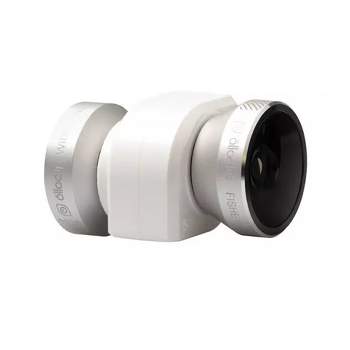 Olloclip 4-in-1 Lens Solution for iPhone 5/5s - Silver Lens/White Clip