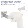 Unique Bargains Bathroom Stainless Steel Wall Mounted Towel Toilet Paper Holder and Hook Kits - 3 of 4