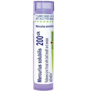 Mercurius Solubilis 200CK by Boiron Homeopathic Single Medicine For Cough, Cold & Flu  -  80 Pellet - 1 of 4