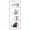 PosterPalooza | Stainless Steel Silver Wood Finish Collage Frame - White Mat, 20 Frame Sizes, UV Acrylic - 4 of 4