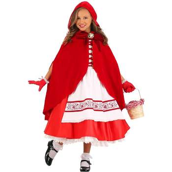 HalloweenCostumes.com Premium Red Riding Hood Costume for Girls