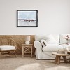 Stupell Industries Horse Herd Grazing Beach Shore Black Framed Floater Canvas Wall Art - 2 of 4